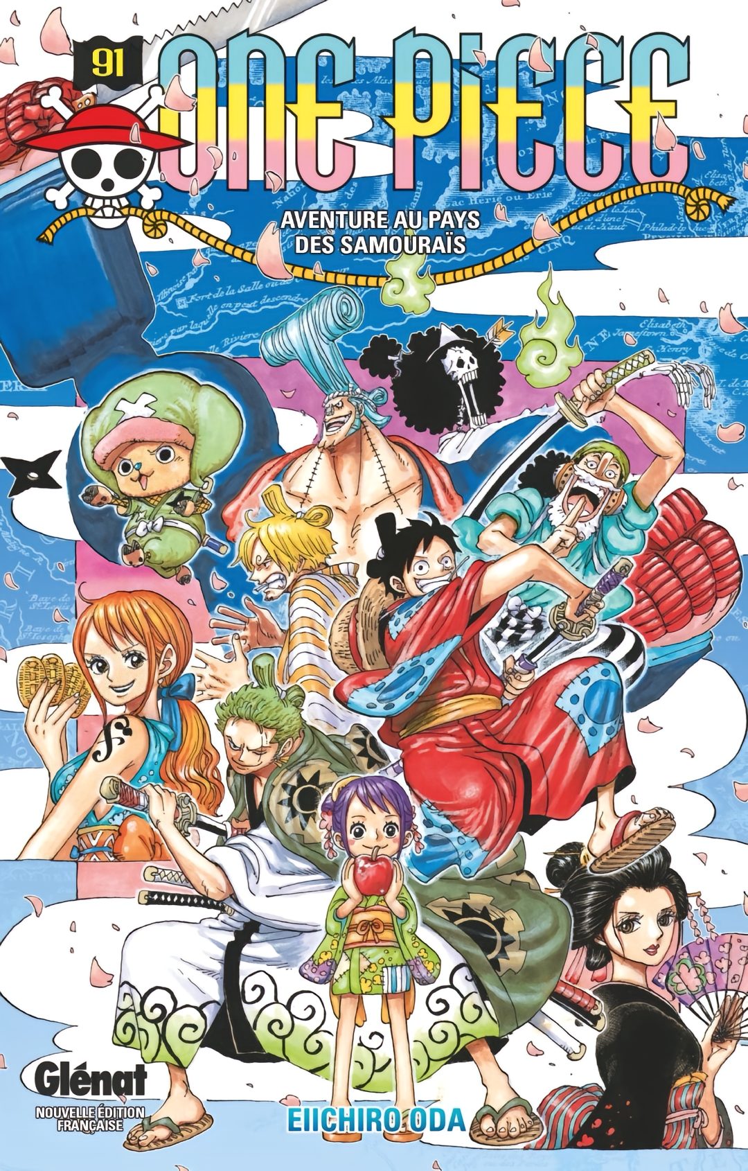 101 Bìa Truyện Đầu Tiên Của One Piece.