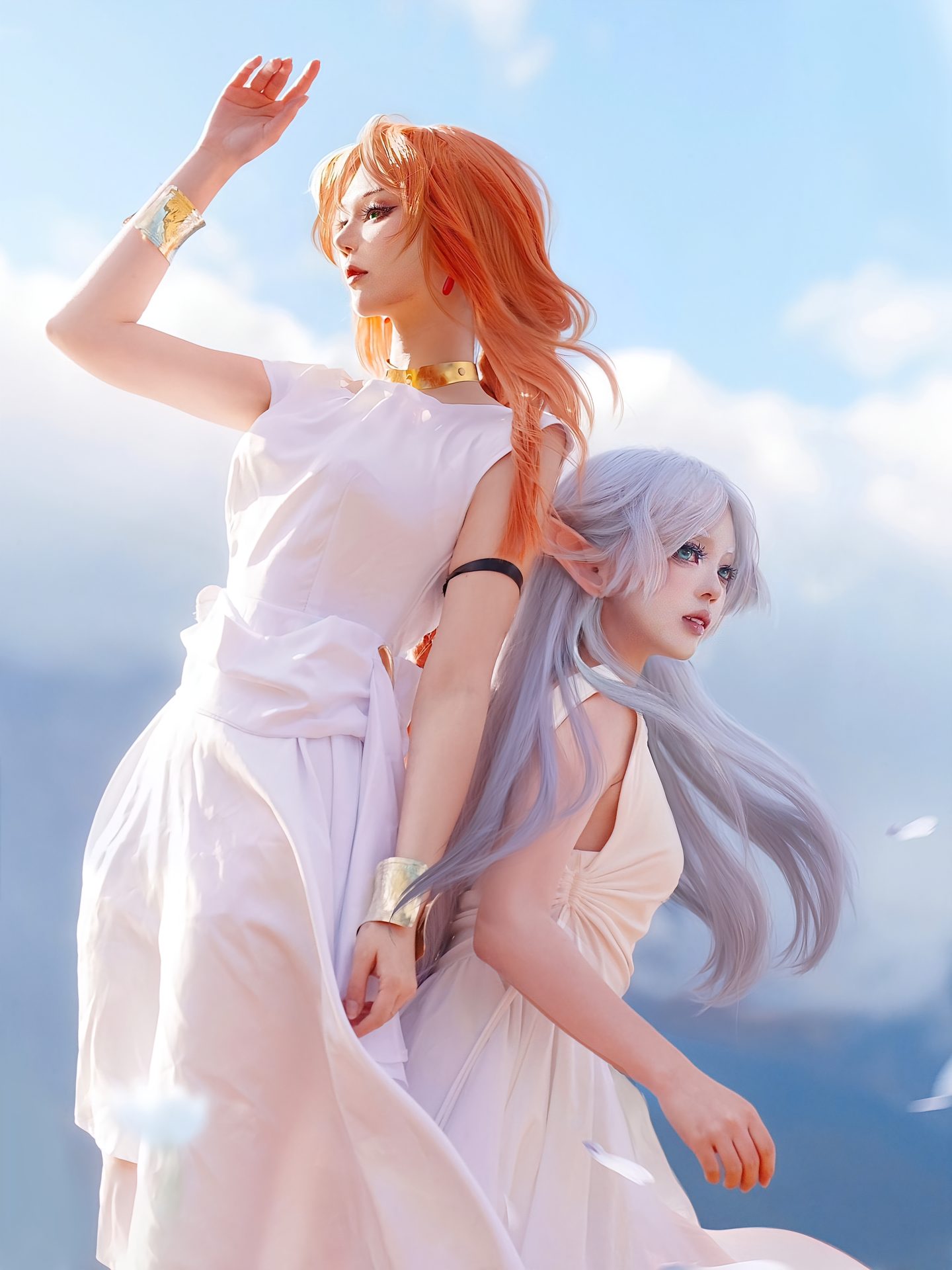 Some anime cosplays by @凫笙