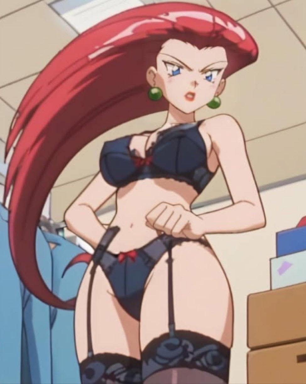 Jessie của Team Rocket trong các trang phục khác nhau
