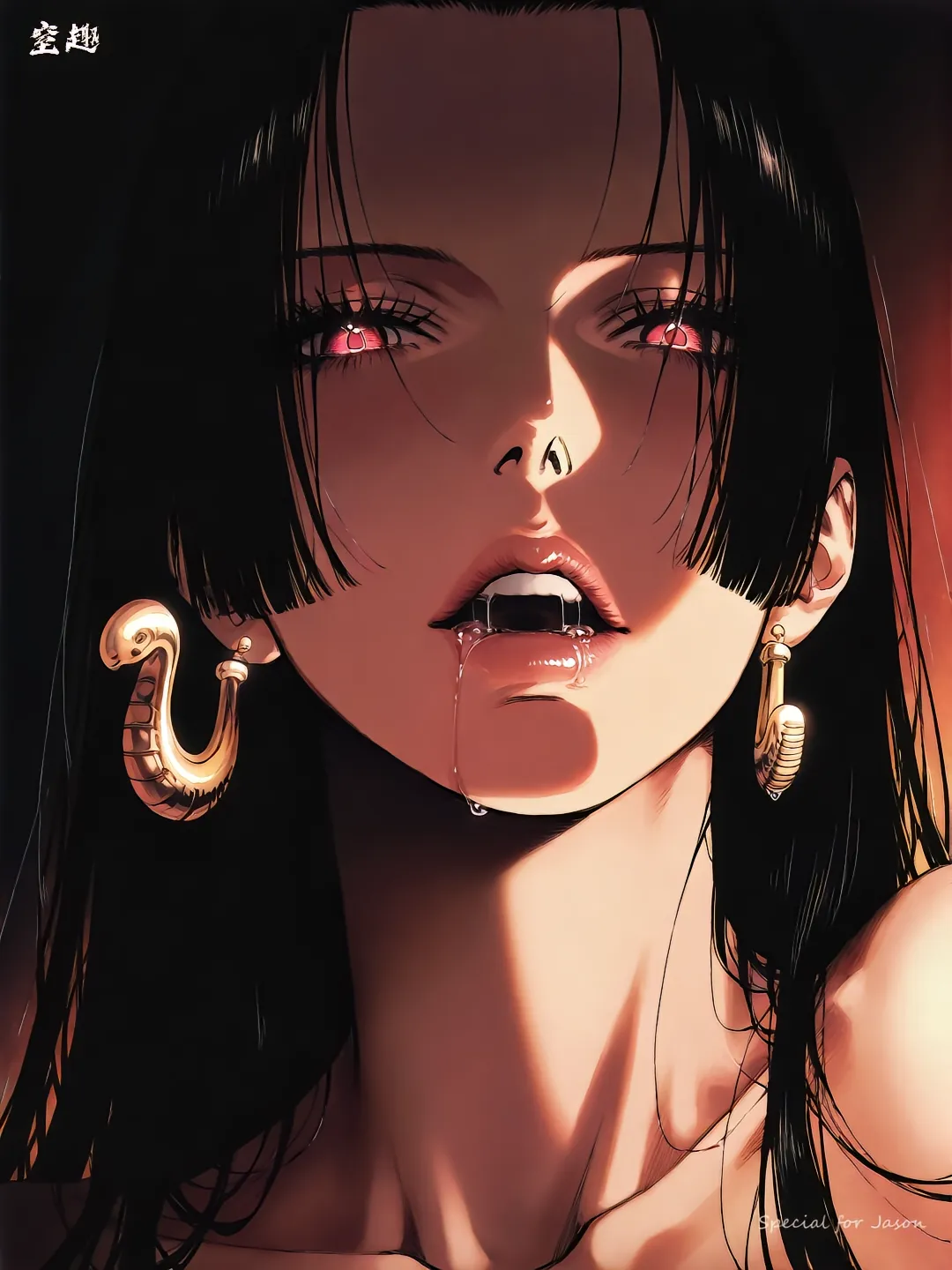 Boa Hancock Art by AI