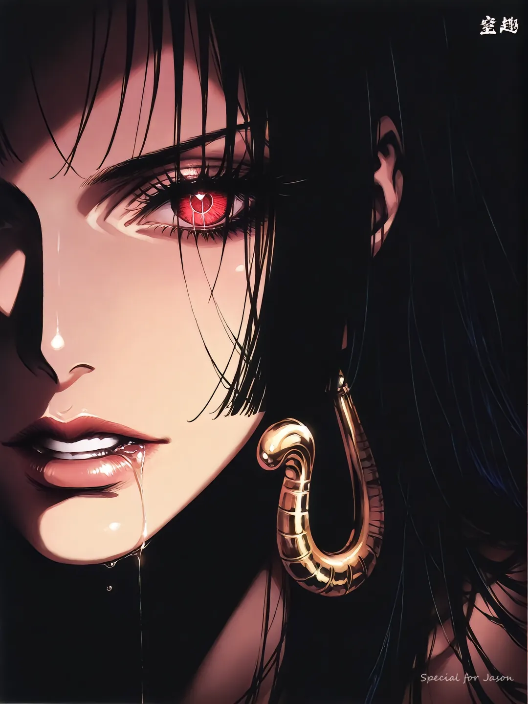 Boa Hancock Art by AI